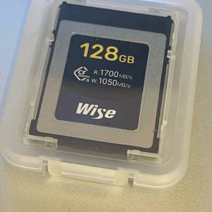 Wise Advanced CF express Type B 128GB 記憶卡