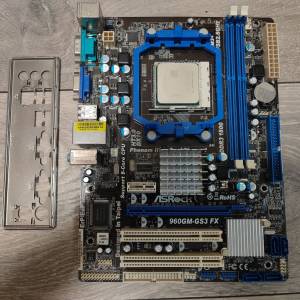 ASROCK 960GM-GS3 FX + phenom X6 1045t cpu