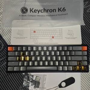 Keychron K6 68鍵彩光藍牙無線機械鍵盤