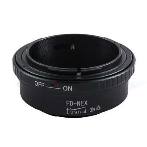 Fusnid Canon FD & FL 35mm SLR Lens To Sony Alpha E-Mount Mirrorless Camera