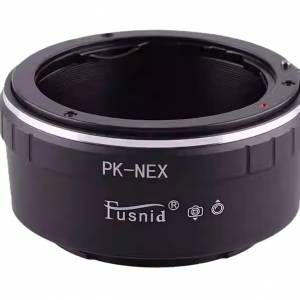 Fusnid Pentax K Mount (PK) SLR Lens To Sony Alpha E-Mount Mirrorless Camera