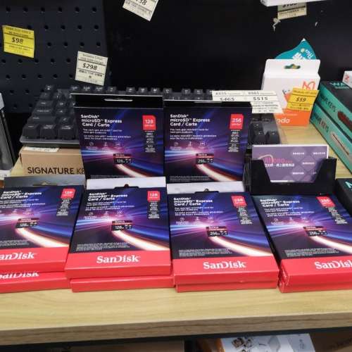 microSD Express 次世代記憶卡- SanDisk 🔥全新現貨/實體門市自取/順豐即日發