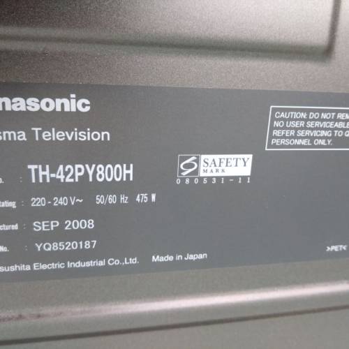Panasonic TH-42PY800H