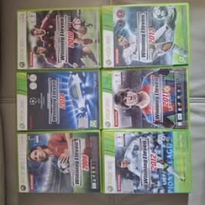 Xbox 360 足球遊戲 Winning Eleven 2009 2010 2011 2012 2013 2014 每款$40 沙田第...