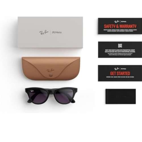 RAY BAN META 全視線版SMART GLASS 智能眼鏡（SKYLER）- 靚色抵價，最佳聖誕禮物/旅...