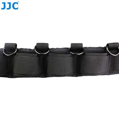 JJC Utility Photography Belt 多功能攝影腰帶搭配DPL系列鏡頭袋使用固定相機