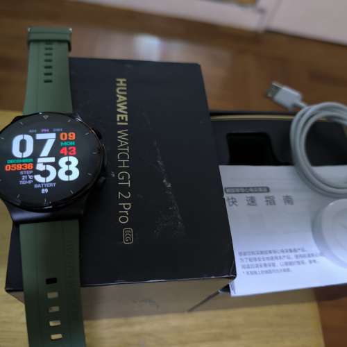 Huawei 華為 Watch GT 2 Pro ECG具備專業級心電量測分析