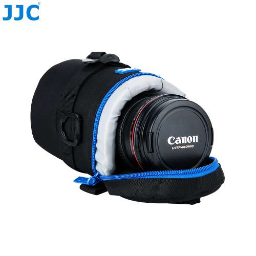 JJC DLP-3ll Deluxe Lens Pouch 防水、防震物料鏡頭袋 (Interior Size is 80 x 155mm)