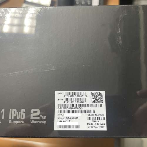 Asus ROG Rapture GT AX6000 EVA 路由器 Evangelion Dual 2.5G LAN Router