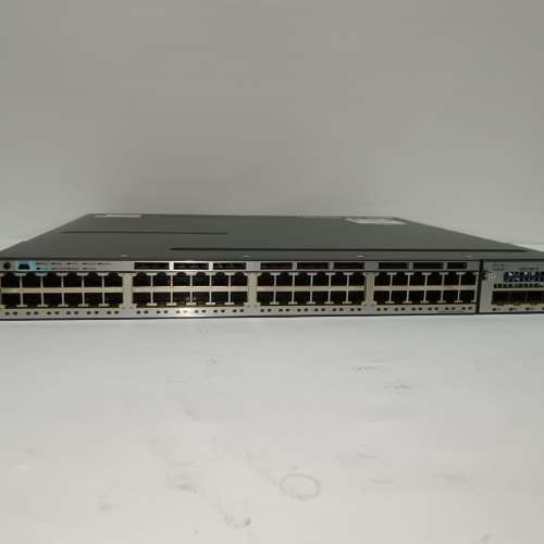 Cisco WS-3750X-48T-S Switch with C3KX-NM-1G Network moudle