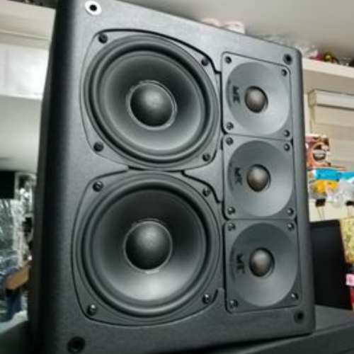 MK SOUND S150 THX喇叭(LCR共三隻)加專用鑄鐵直立腳架三隻
