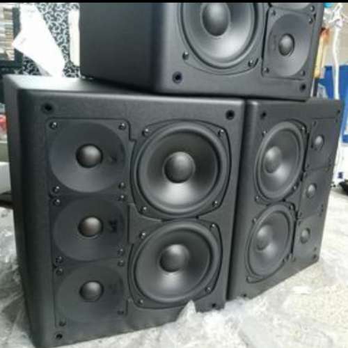 MK SOUND S150 THX喇叭(LCR共三隻)加專用鑄鐵直立腳架三隻