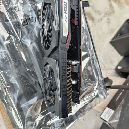 msi 魔龍 RTX2060 顯卡 95%新，清理乾淨直接使用即可