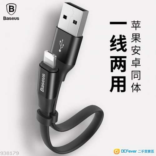 Baseus lighting / Type C充電線