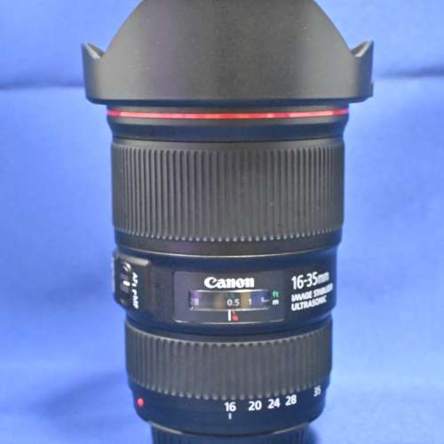 新淨 Canon 16-35mm F4 L IS 抵玩超廣角鏡 紅圈鏡 旅行一流 5D 6D R機可用 R5 R6 R8