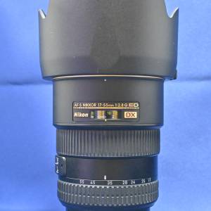 新淨 Nikon 17-55mm F2.8 G DX 半幅專業鏡 金圈 等效26-80mm 恆定2.8光圈 D500 D75...