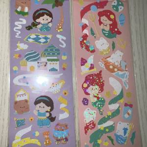 迪士尼公主貼紙