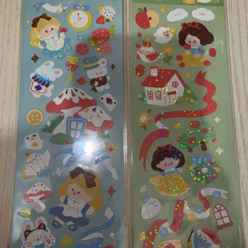 迪士尼公主貼紙