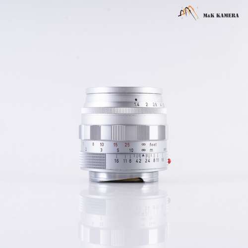 LEITZ Leica Summilux M 50mm F/1.4 I Silver Lens Yr.1959 Germany 11114 #22546