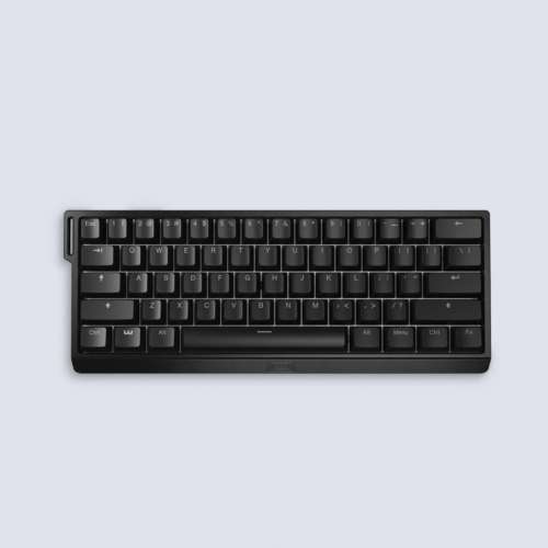 Wooting 60HE gaming keyboard 現貨（一套黑白色keycap)