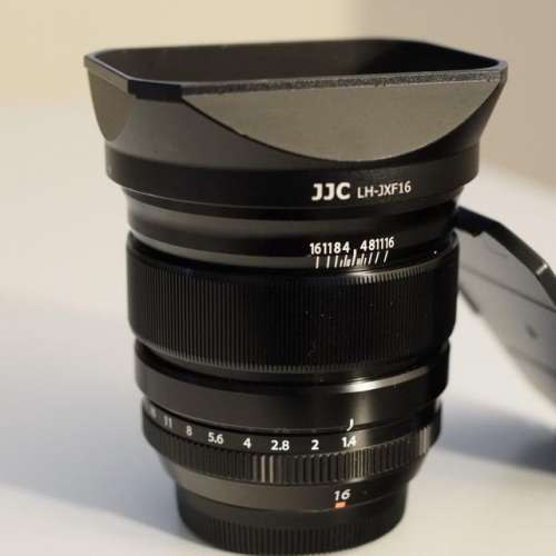 Fujifilm Fujinon XF 16mm F1.4