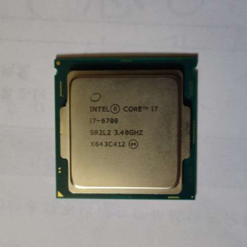 Intel&reg; Core&trade; i7-6700 cpu 處理器