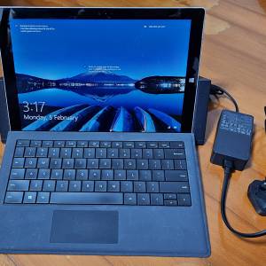 Surface Pro 3 i7/8GB Ram/512GB SSD with Docking Station