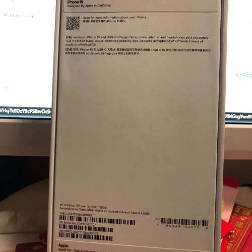 Apple iphone 15 128GB Pink