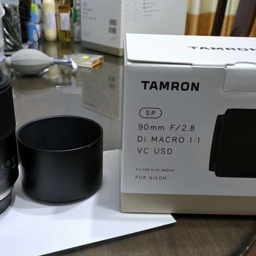 Tamron SP 90mm F/2.8 Di MACRO 1:1 VC USD (F017) (Nikon Mount)