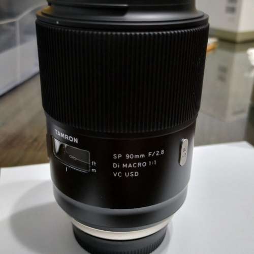Tamron SP 90mm F/2.8 Di MACRO 1:1 VC USD (F017) (Nikon Mount)