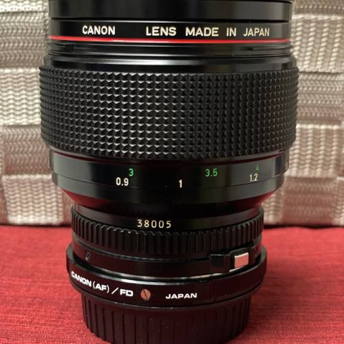 $7000送mount大光圈Canon FD f/1.2 Camera Lenses 85mm Focal