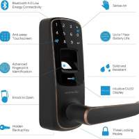 U-tec UL3-BT-AB Fingerprint & Touchscreen Smart Lever Lock 指紋鎖
