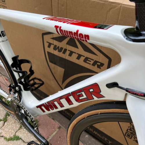 RS 碳纖維 輪組 TW THUNDER RS 22速 C剎 碳纖維 公路車 送水架前後蛙燈