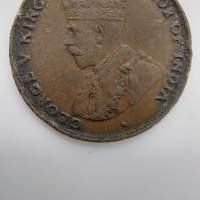 1925)喬治五世/香港大一仙/流通幣/Hong Kong one cents