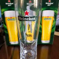100%New Heineken 007 限量版 酒杯 啤酒杯 非紅酒杯