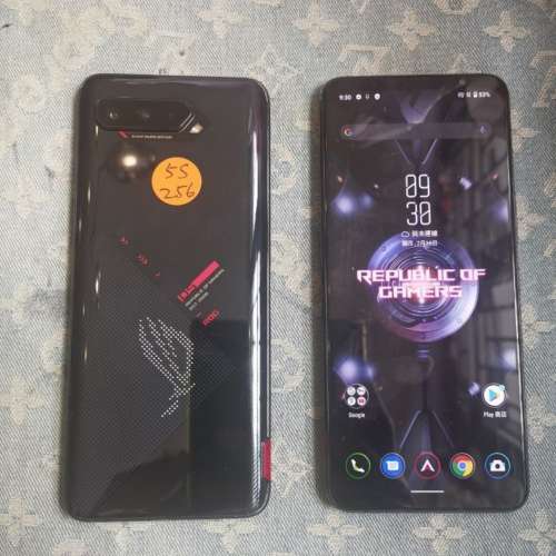 ASUS ROG 5S PHONE 5S 12+256GB 國際版雙卡5G 9成新淨