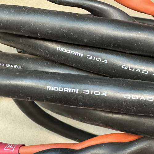Mogami 3104 喇叭線 Speaker Cable