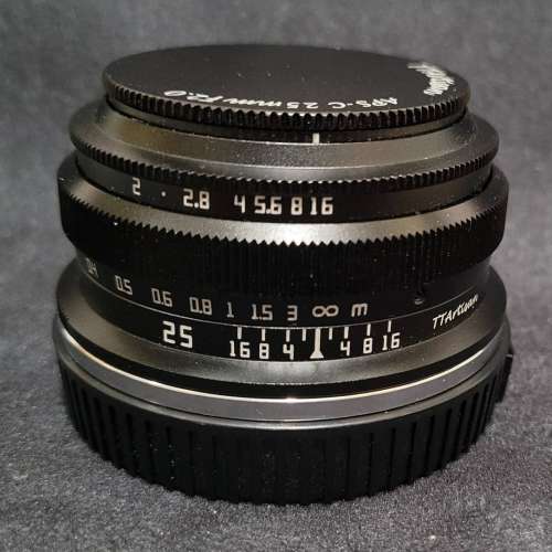 極新TTartisan銘匠25mm f2 apsc手動鏡 z mount