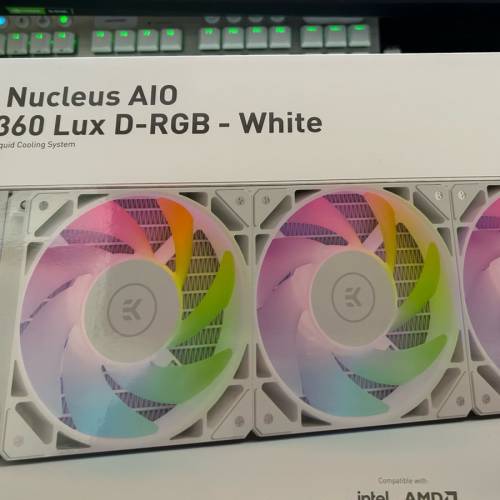 ekwb ek nucleus cr360 white