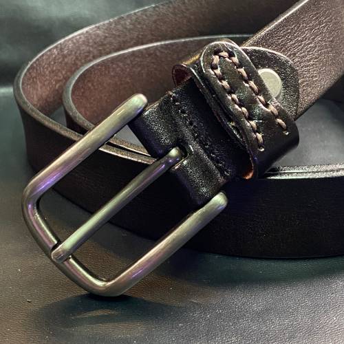 黑色/深啡色皮帶