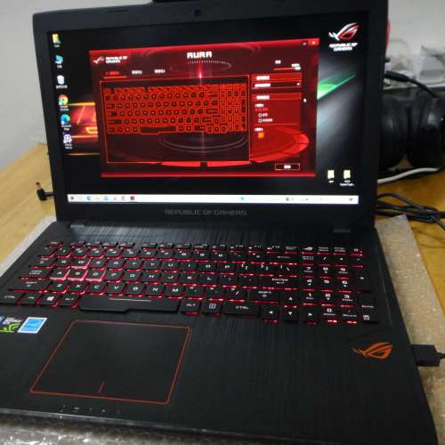 ASUS ROG Strix GL553VD 15.6 吋  GTX 1050  Intel Core i7-7700HQ 8GB DDR4 128GB...