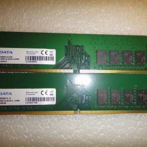 Desktop Ram A-Data 8Gx2 共16GB DDR4 2666 單面