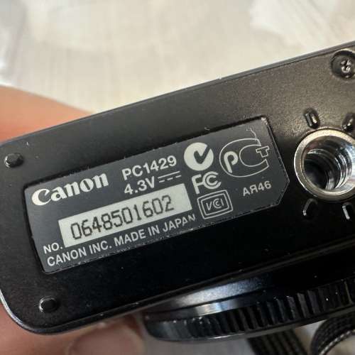 canon powershot s90 CCD