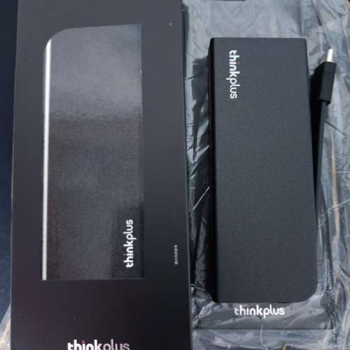 (包平郵)Lenovo thinkplus USB-C USB 3.0 Hub 4-in-1 便攜擴展器 Type-c to USB 3....