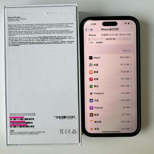 iPhone 14 Pro Max 512Gb WHITE 白色 97% new