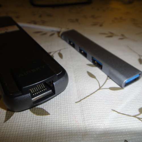 AIRSKY 5 in 1 Type-C to USB 3.0 HDMIHDMI RJ45 5合1 USB Hub 集線器 HC-13M+USB3....