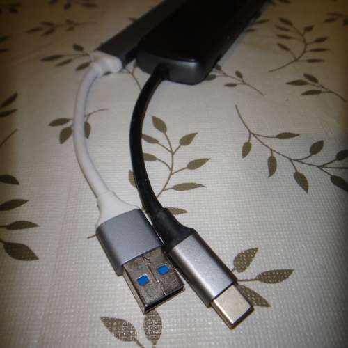 AIRSKY 5 in 1 Type-C to USB 3.0 HDMIHDMI RJ45 5合1 USB Hub 集線器 HC-13M+USB3....