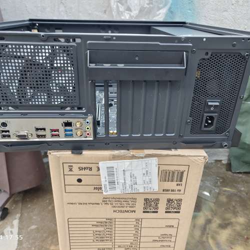 整機基本全新i5 11400f+b560m wifi組合+256sdd+1tb ssd+gtx1660s，附帶操作系統插電...