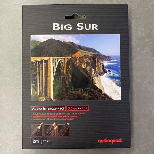 Audioquest Big Sur 3.5mm to RCA