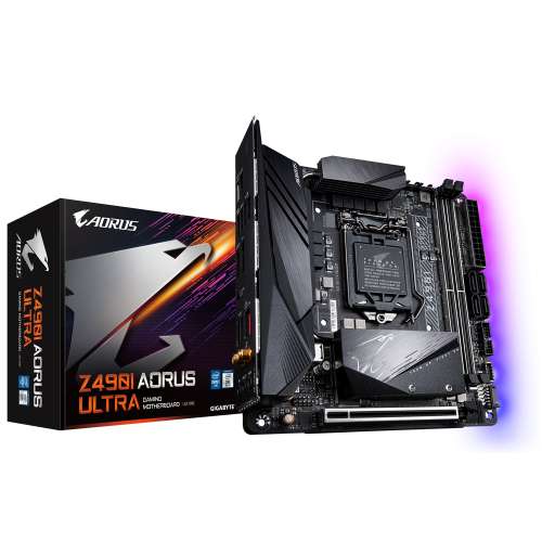 [ITX] GIGABYTE Z490I AORUS ULTRA底板